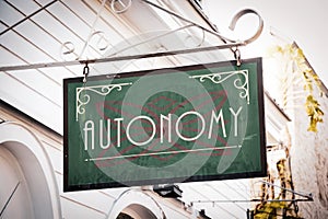 Street Sign to Autonomy