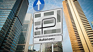 Street Sign to Autonomy