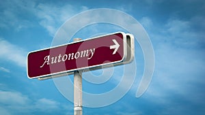 Street Sign to Autonomy