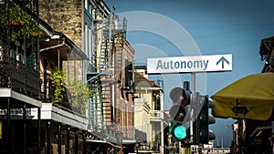 Street Sign to Autonomy