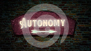 Street Sign to Autonomy