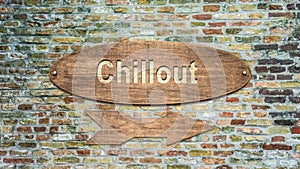 Street Sign to Chillout photo