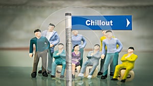 Street Sign to Chillout photo