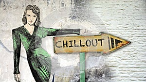 Street Sign to Chillout photo