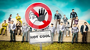 Street Sign to Cool versus Uncool