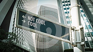 Street Sign to Cool versus Uncool