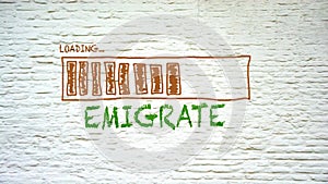 Street Sign to Emigrate