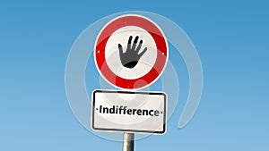 Street Sign to Engagement versus Indifference