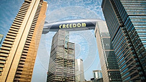 Street Sign to Freedom