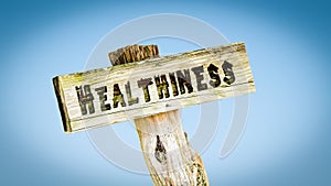 Street Sign to Healthiness