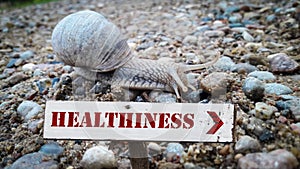 Street Sign to Healthiness