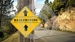 Street Sign to Healthiness