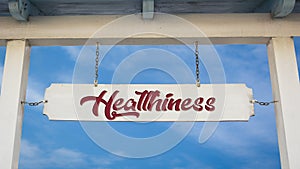 Street Sign to Healthiness