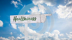 Street Sign to Healthiness