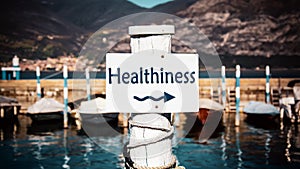 Street Sign to Healthiness