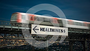 Street Sign to Healthiness