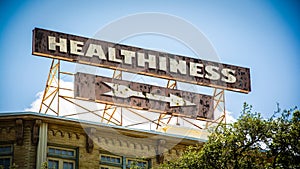 Street Sign to Healthiness