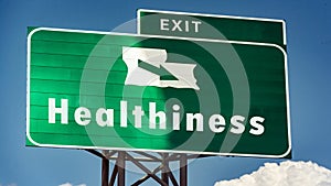 Street Sign to Healthiness