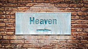 Street Sign to Heaven