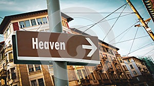 Street Sign to Heaven