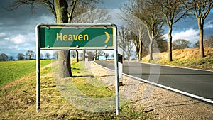 Street Sign to Heaven