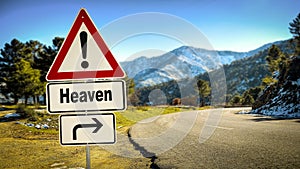 Street Sign to Heaven