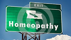 Street Sign to Homeopathy