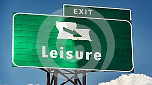 Street Sign to Leisure