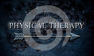 Street Sign to Physical Therapy