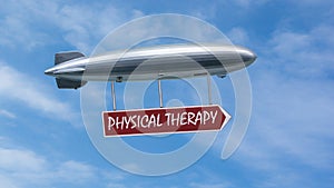 Street Sign to Physical Therapy