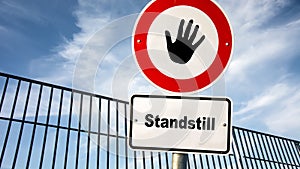 Street Sign to Reform versus Standstill