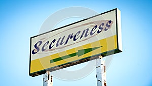 Street Sign to Secureness