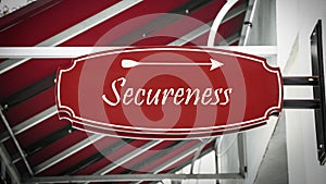 Street Sign to Secureness