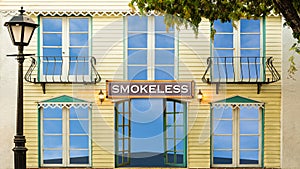 Street Sign to Smokeless