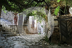 Street in Sirince Village, Izmir, Turkey