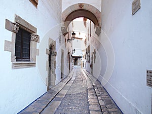 Street from Sitges photo