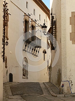 Street of Sitges (Spain) photo