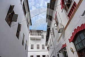 Street of Stone Town. Tanzania. The capital of Zanzibar Island