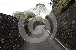 street, stone wall tourist attraction penang hills malaysia