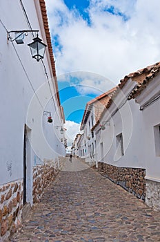 Street in Sucre, Bolivia