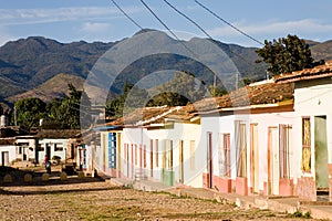 Houses, Trinidad, Cuba photo
