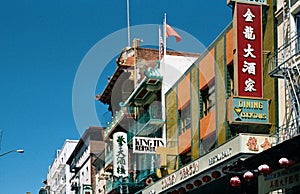 Street Szene in Chinatown, San Francisco, California