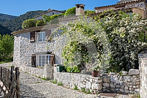 Street of Tourrettes-sur-Loup photo