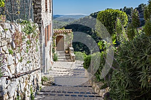 Street of Tourrettes-sur-Loup photo