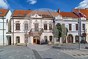 Street in Trnava, Slovakia