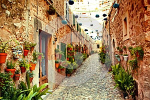 Street in Valldemossa village