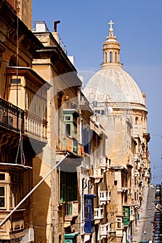 Street in Valletta, Malta