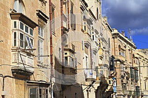 Street in Valletta, Malta