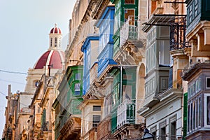 Balconies Valletta, Malta photo