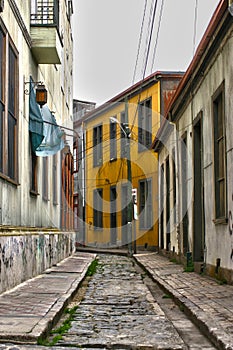 Street in Valparaiso photo
